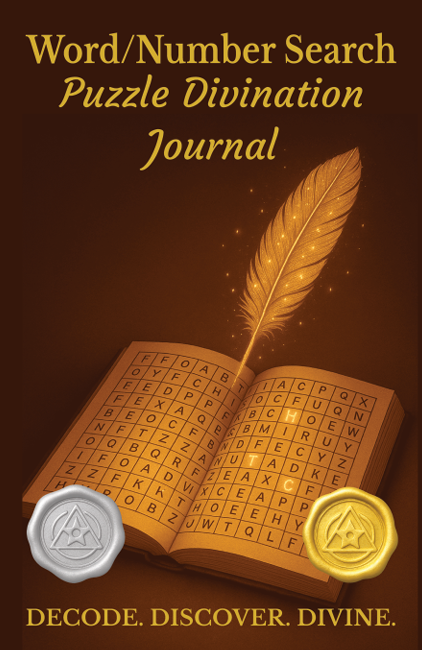 Word Search Divination Journal